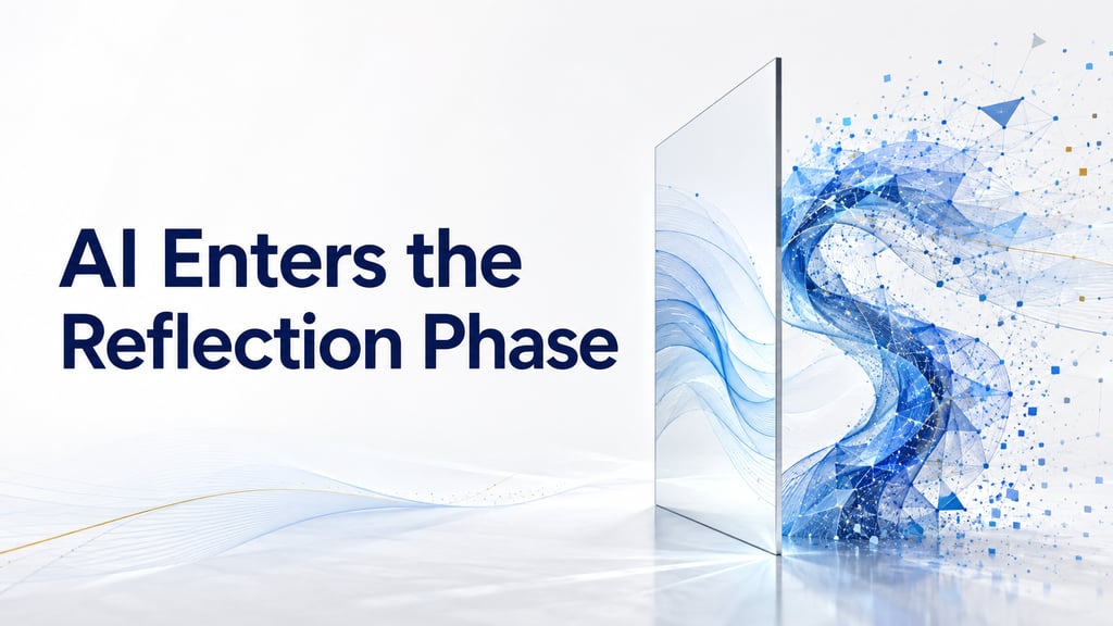 AI Enters the Reflection Phase