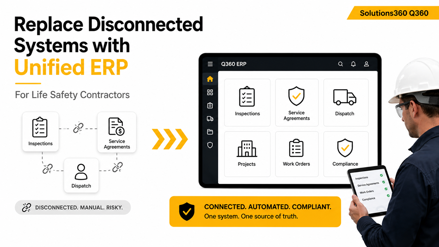 Unified ERP for Life Safety Contractors