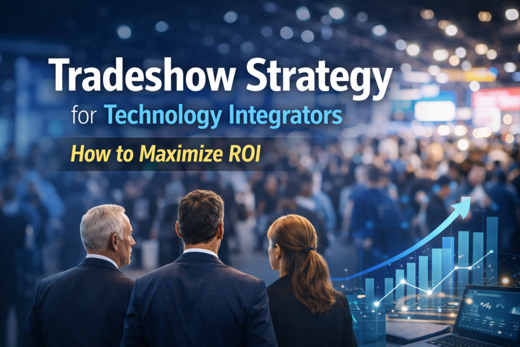trade show strategy for technology integrators