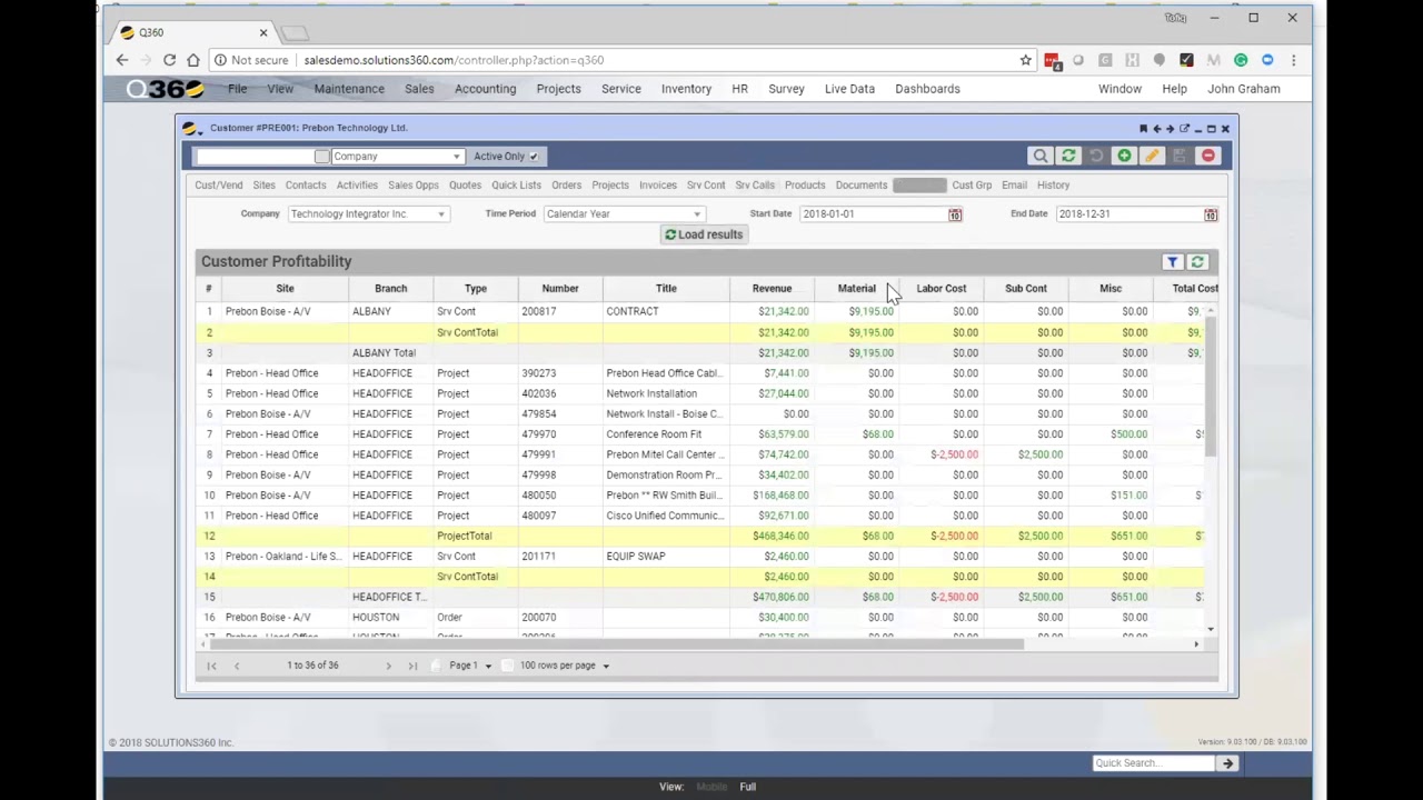 Video Demo 2 Q360 Makes it Easy for Sales Reps to Prepare for Customer Meetings