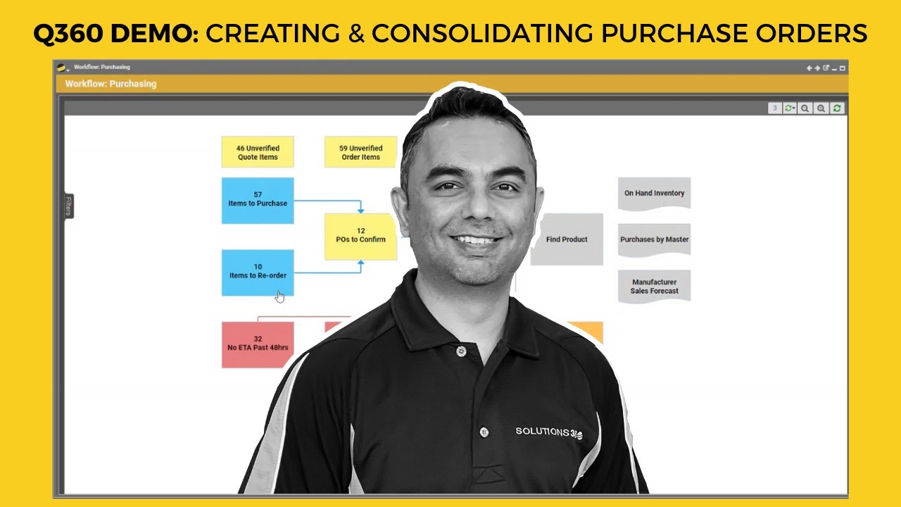 Q360 Demo: Creating & Consolidating Purchase Orders
