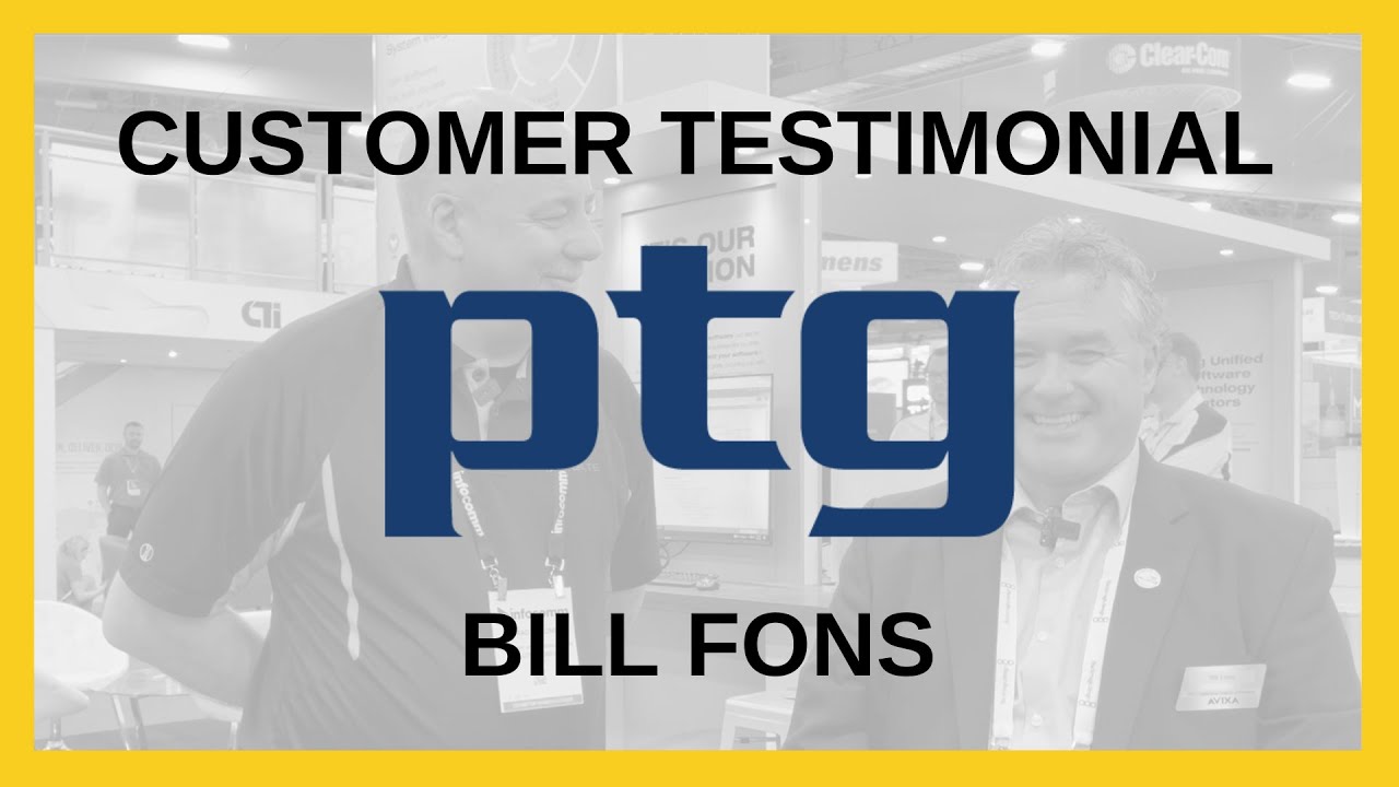 Testimonial: Bill Fons - PTG
