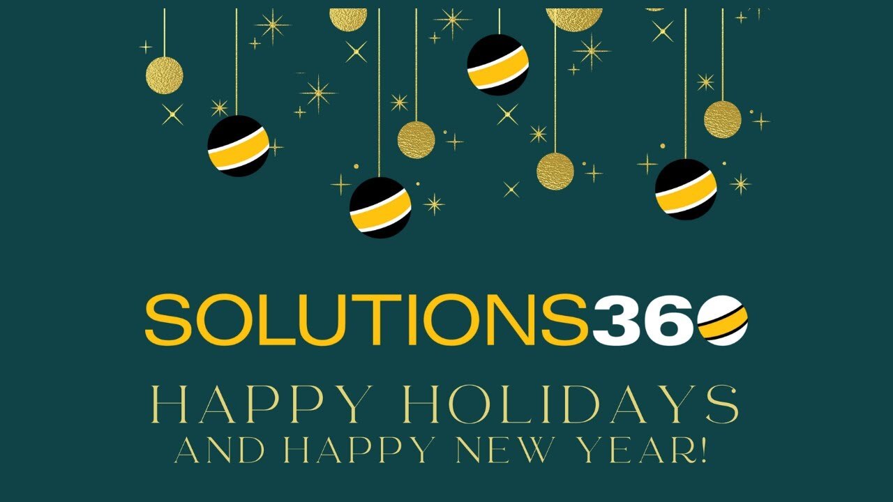 Happy Holidays and Happy New Year!