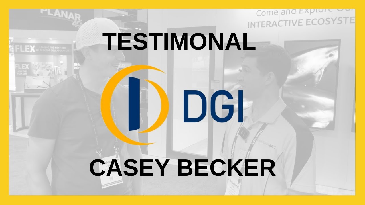 Testimonial: Casey Becker - DGI Communications