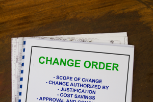 managing change orders