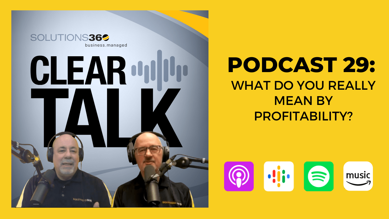 ClearTalk 29 what do you really mean by profitability