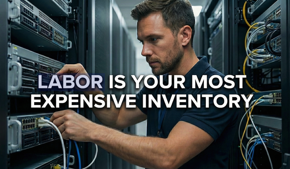 Why Labor Is Your Most Expensive Inventory (And How to Manage It Like One)