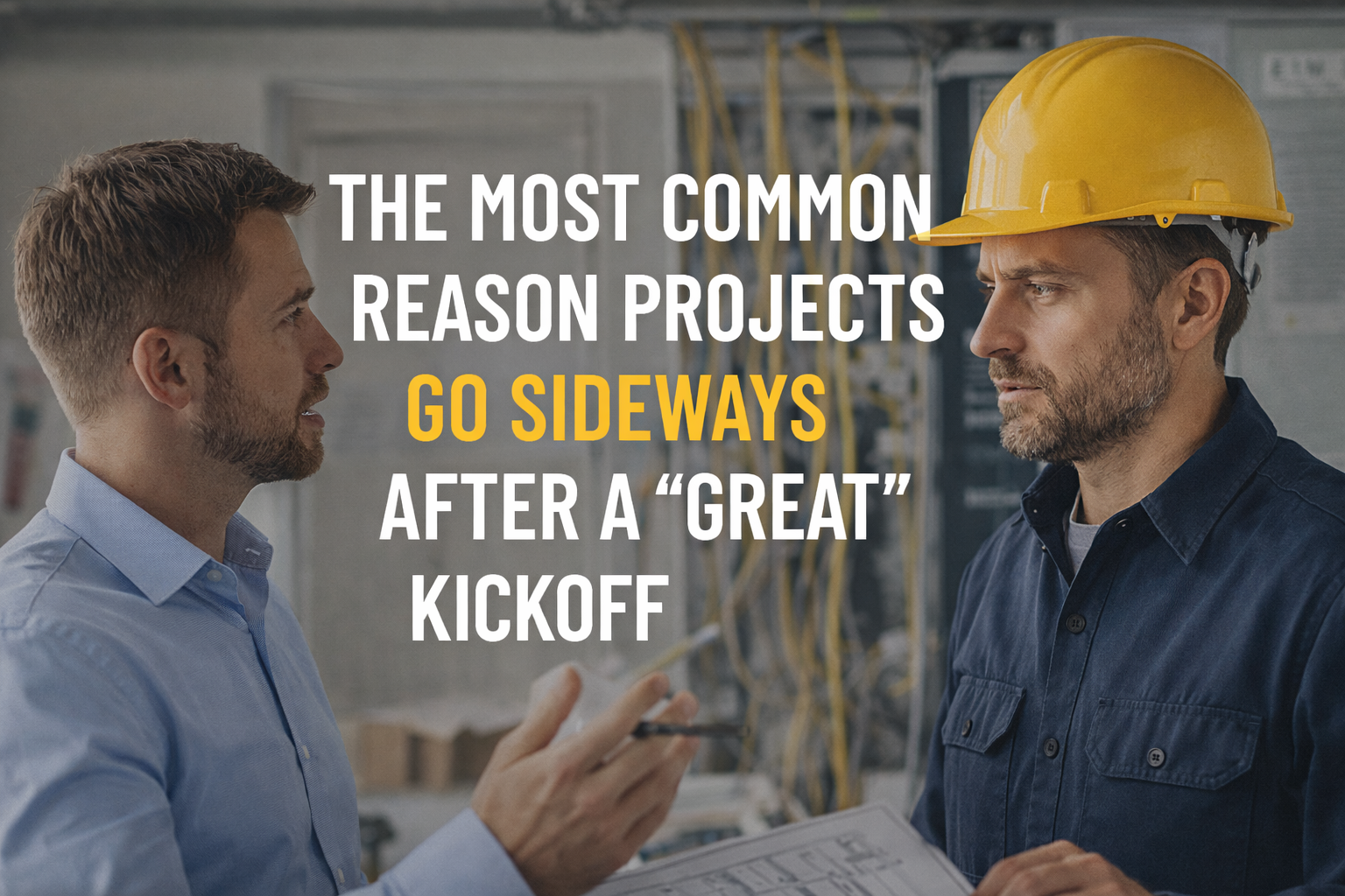 The Most Common Reason Projects Go Sideways After a “Great” Kickoff